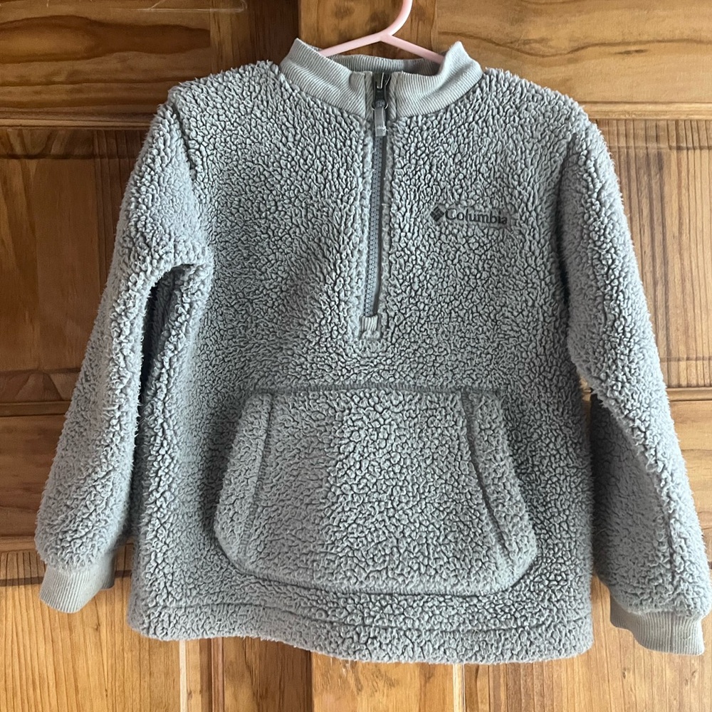 Columbia Boys' Rugged Ridge Ii Sherpa Half Zip- 4T